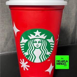 Starbucks Christmas Reusable Red Hot Cup Holiday XMAS Mexico 2022